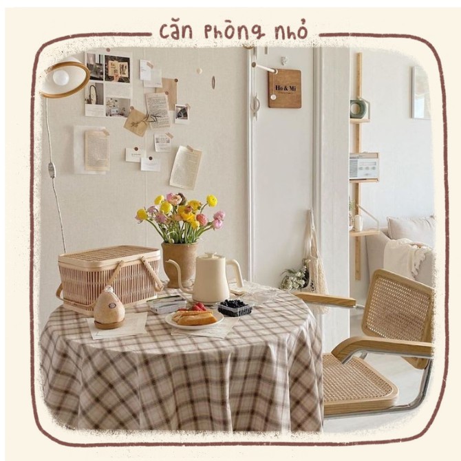 Khăn trải bàn Kate Lụa trang trí đa năng - Tableclothes