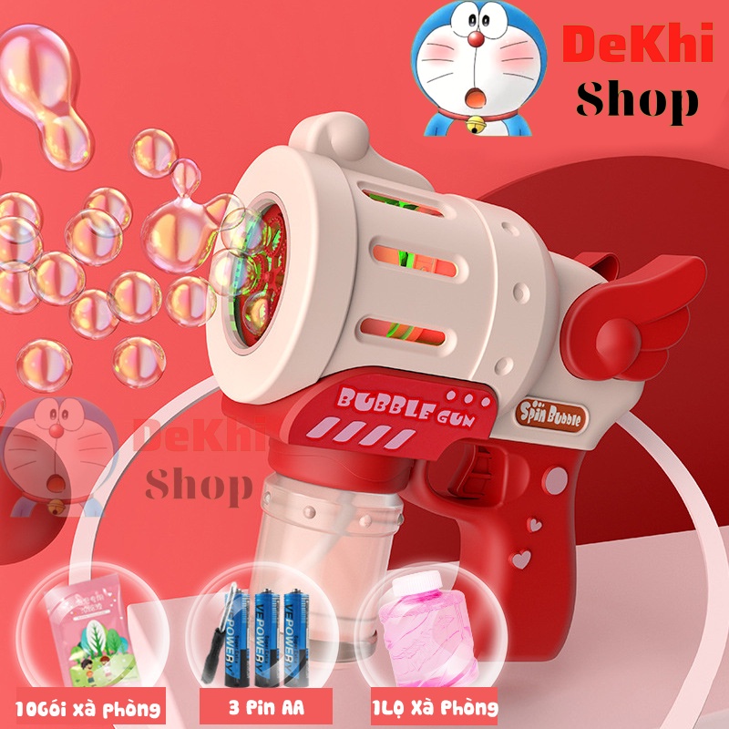 Đồ chơi bong bóng xà phòng I Love baba mama
