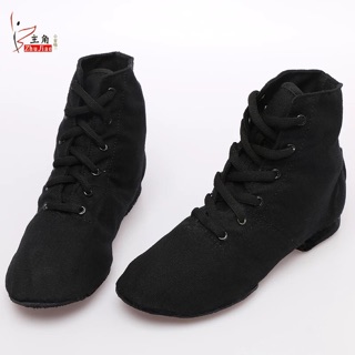 Giày múa buộc dây giữ cổ chân thẳng