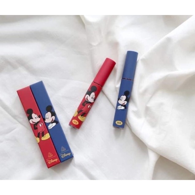 SON KEM LÌ MiCKEY XANH ĐỎ HANDMADE17000 XINH XẴN MỀM MỊN MÔI LÂU TRÔI BÁM MÀU CẢ NGÀY DÀI GIÁ RẺ