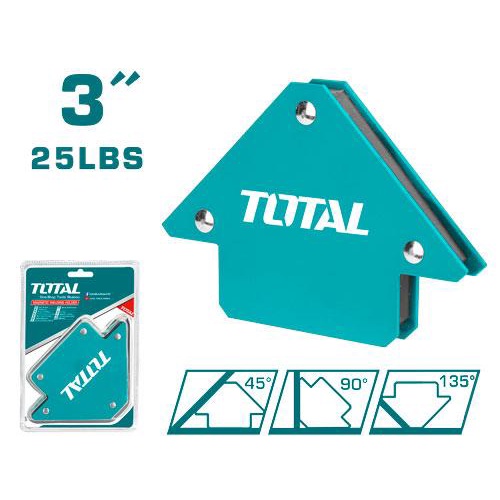 Ke góc nam châm hàn 3 góc TOTAL TAMWH25032,TAMWH50042