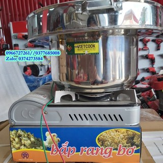 Máy làm bắp rang bơ dùng ga mini đời mới