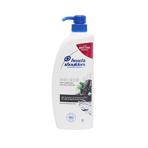 Dầu gội Head Shoulders SẠCH GÀU THAN HOẠT TÍNH Thái Lan 450ml