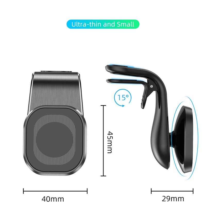 Giá Đỡ Điện Thoại Gắn Lỗ Thông Gió Xe Hơi Tích Hợp Nam Châm Cho iPhone 12 | BigBuy360 - bigbuy360.vn