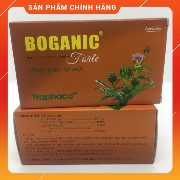 Giải độc gan BOGANIC Forte 50 viên nang mềm