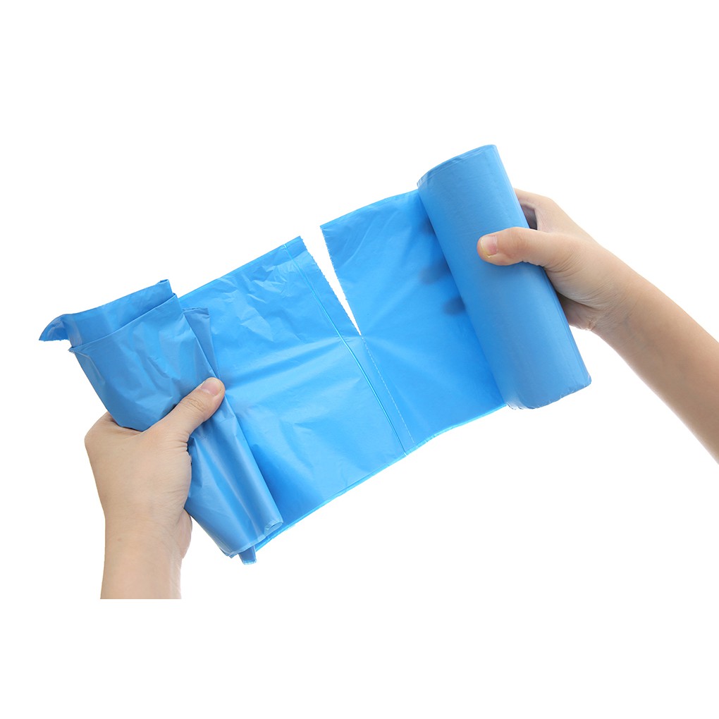Combo 3 Cuộn Túi Rác Tự Phân Hủy Cỡ Trung 10kg - ĐỦ MÀU - 3 CUỘN/ KG