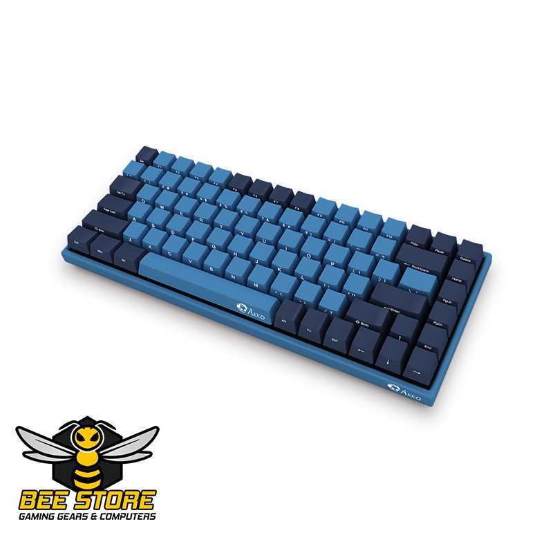 [Mã SKAMPUSHA7 giảm 8% đơn 250k]Bàn phím cơ AKKO 3084 OceanStar | Keycap PBT | 84 phím | Tặng kèm 8 keycap