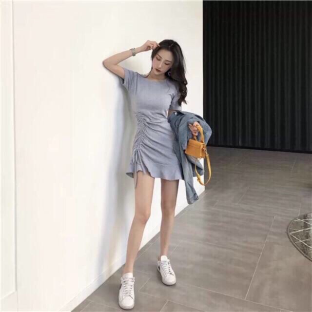 Đầm Đuôi Cá Rút Dây Bên Rất Sang Chảnh | BigBuy360 - bigbuy360.vn