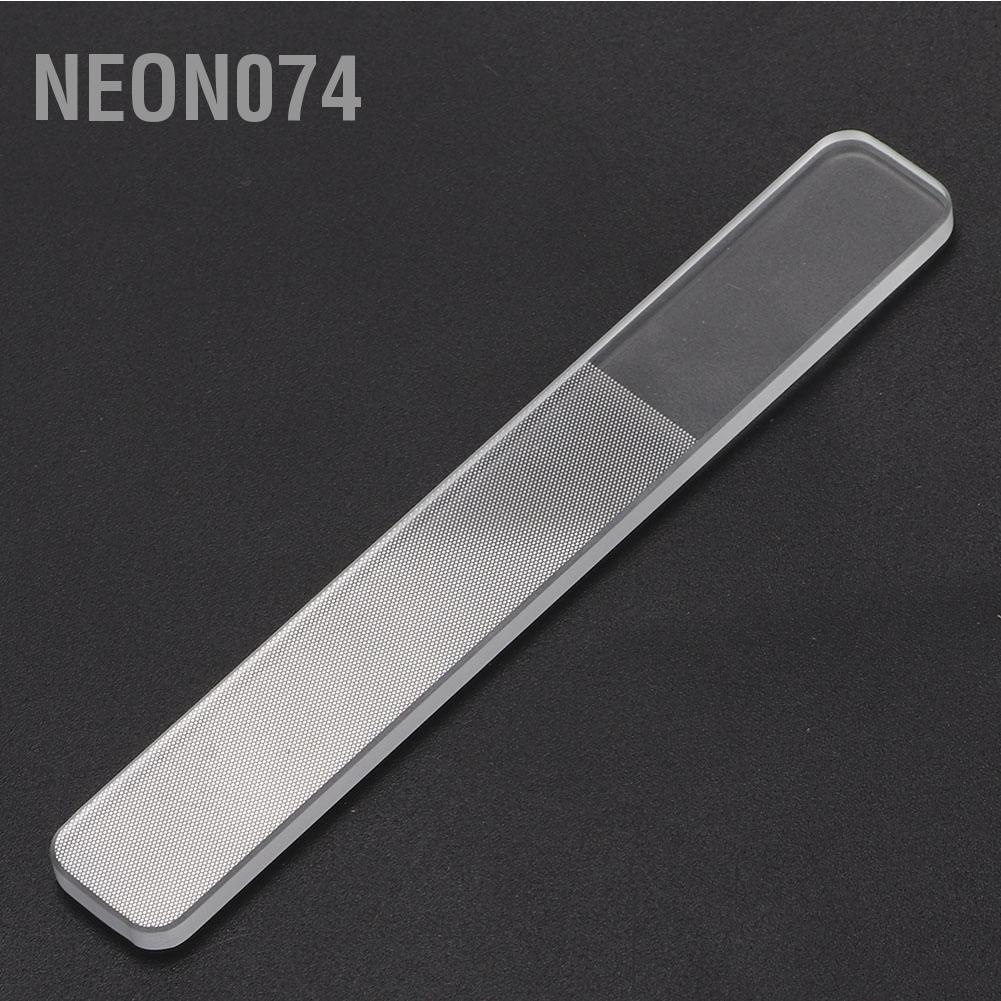 Neon074 Pro Nano Glass Nail File Polishing DIY Art Grinding Tool for Pregnant Women giũa móng tay