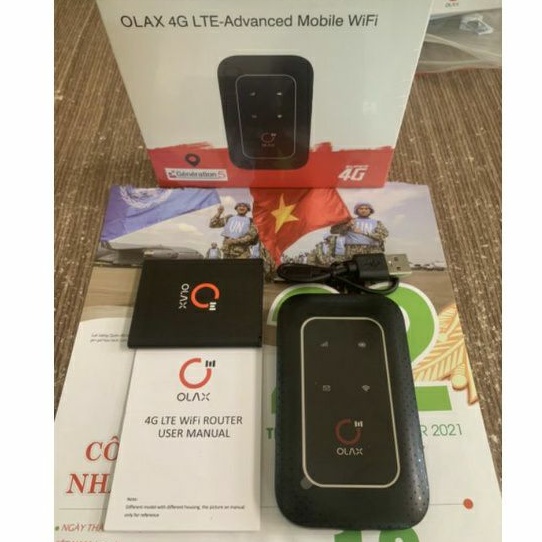 [Hàng Vip] Bộ Phát Wifi 4G/3G OLAX WD680 New Version Tốc Độ Cao Chính hãng Sử Dụng Được Sim Wintel để