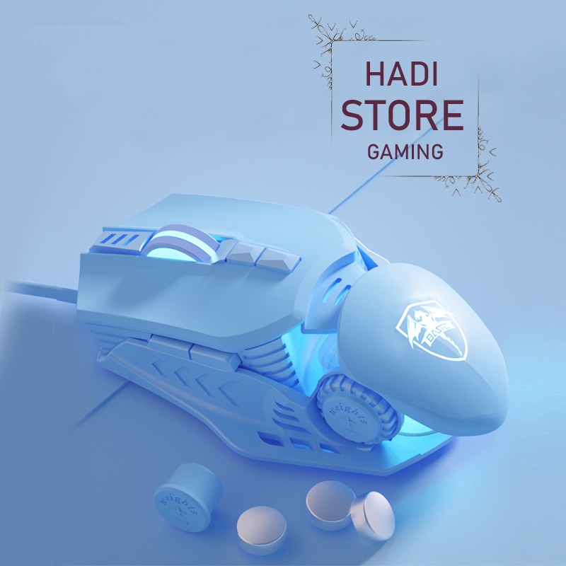 Chuột Gaming, Chuột Chơi Game Máy Tính PC, Laptop Có Dây Led RGB 6400 DPI G530 Gragon Chính Hãng HADI_STORE GAMING