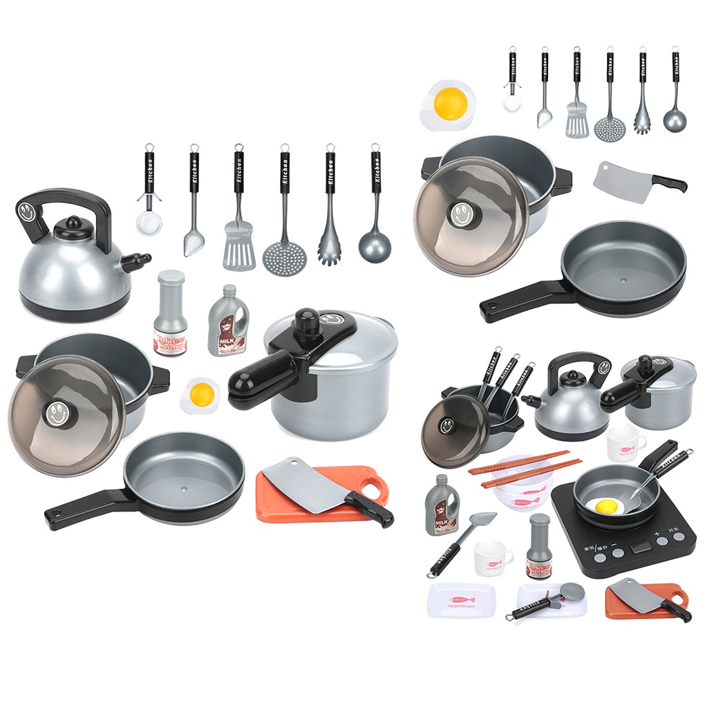 Bộ đồ chơi nhà bếp giả vờ dành cho bé