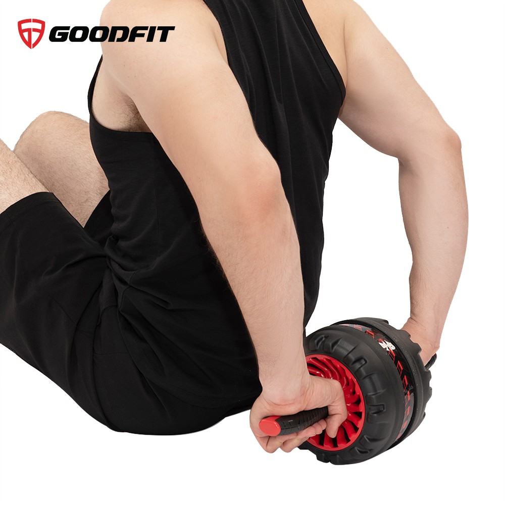 Con lăn tập bụng AB Roller có lò xo trợ lực GoodFit