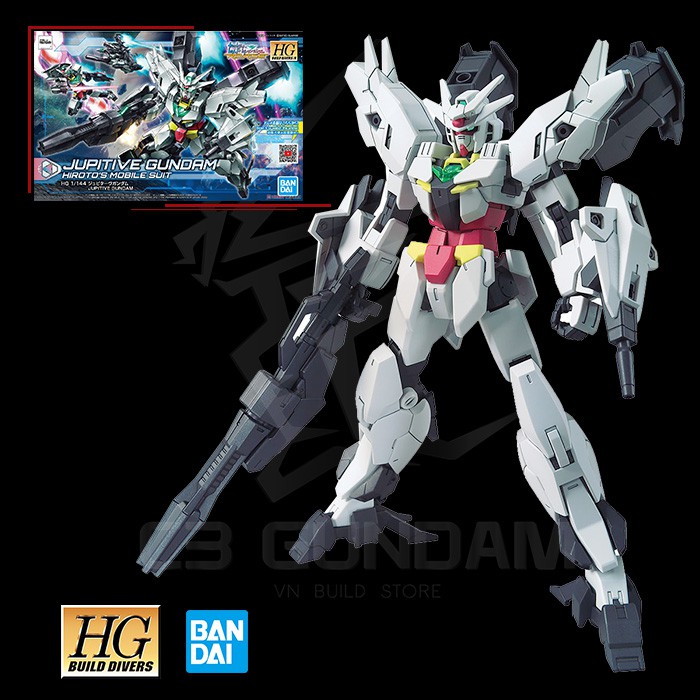 MÔ HÌNH GUNDAM BANDAI HG 1/144 JUPITIVE GUNDAM HGBD:R GUNDAM BUILD DIVER RISE