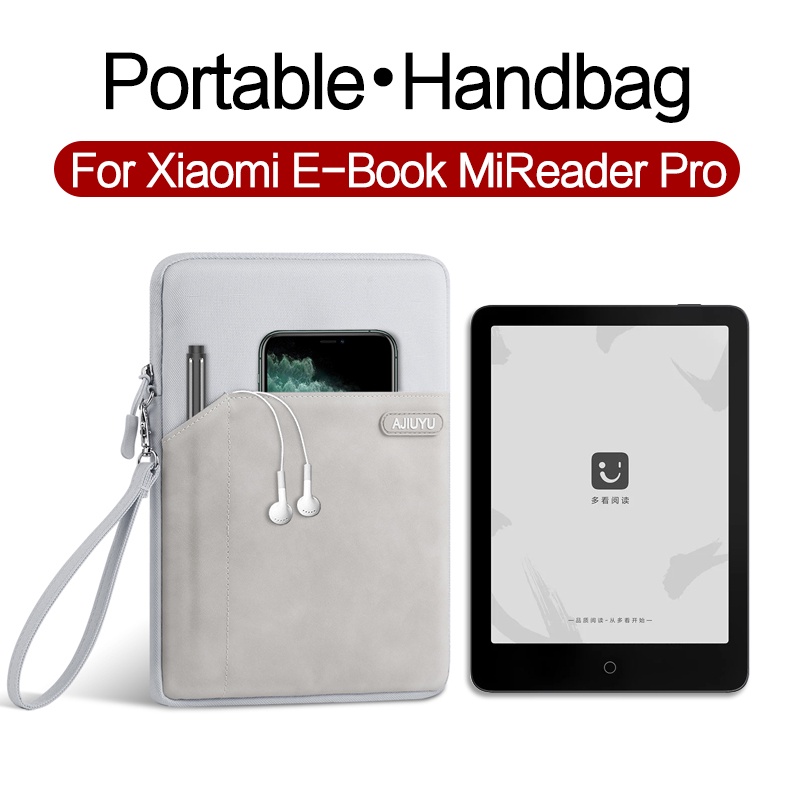 Túi Đựng Máy Đọc Sách Xiaomi E-Book MiReader Pro 7.8 inch Mi Reader Pro Ebook Có Khóa Kéo Thông Dụng