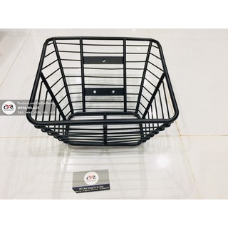Rổ WAVE nhỏ anpha - loại nhất sơn đen tĩnh điện