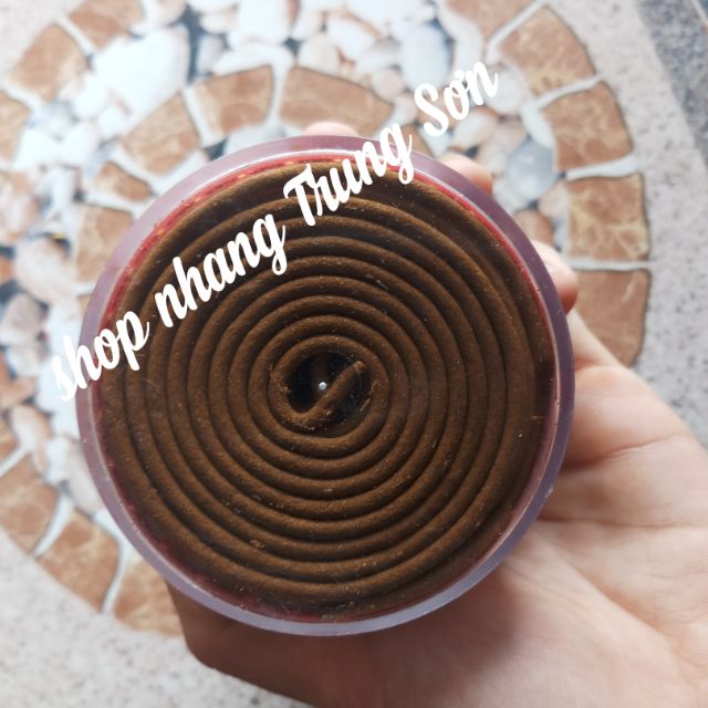 10 khoanh nhang trầm thơm loại nhỏ cao cấp
