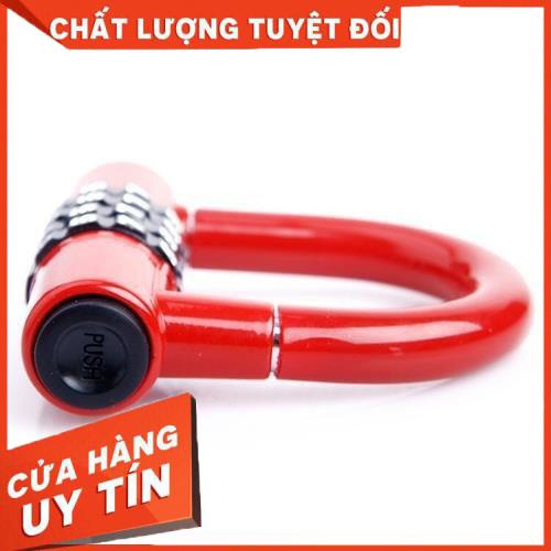 [ Bán Lẻ Giá Sỉ ] Khóa Chống Trộm, Khóa Cửa Chũ U Bằng Bảo Mật Bằng Mã Số An Toàn, Chống Cắt, Giao Màu Ngẫu Nhiên