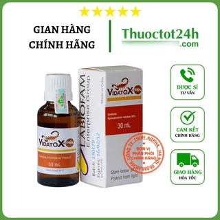 Vidatox Plus - Chiết Xuất Từ Nọc Bọ Cạp Xanh Cuba - Hàng Chuẩn Công ty