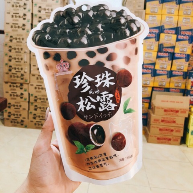 Kẹo trà sữa trân châu của Đài Loan nổi tiếng 120gr - Rẻ Vô Địch
