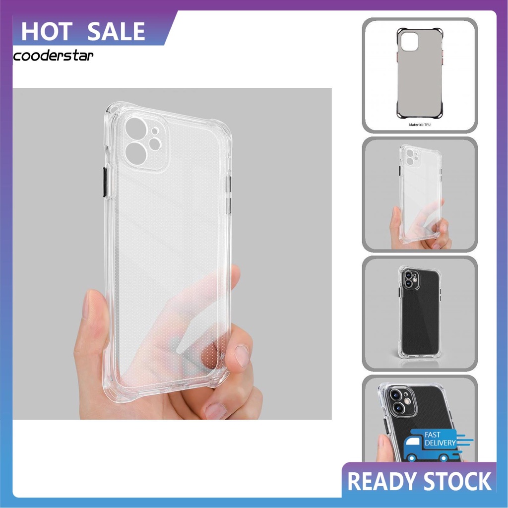 Ốp điện thoại mềm siêu mỏng có bốn lỗ treo chống va đập