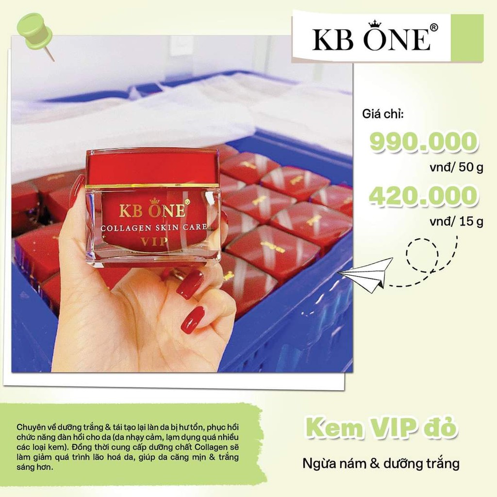 Vip đỏ kb one 15g