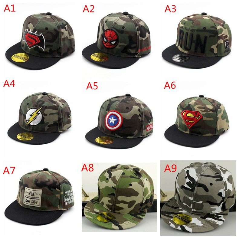 Mũ lưỡi trai hoạ tiết rằn ri cho trẻ em