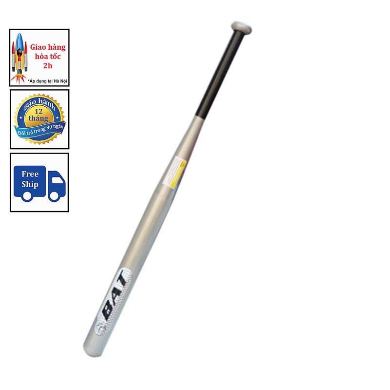 Gậy  Bóng Chày BAT 71cm Đúc Hợp Kim Cứng Cáp Chắc Chắn Đế Quấn Cao Su Chống Tuột Gậy Chơi Bóng Chày TT 9014 - TT 9026