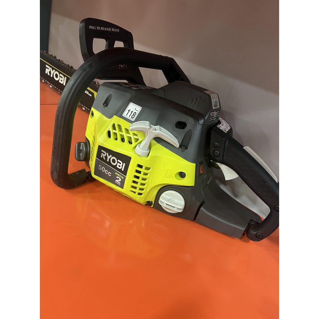Máy cưa xích động cơ 2 thì 50cc 500mm ryobi rcs5050 - 90% bảo hành 3 tháng