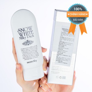 Dưỡng trắng da mặt và body cao cấp Snow White Milky Pack - giúp da luôn mềm mại và trắng sáng