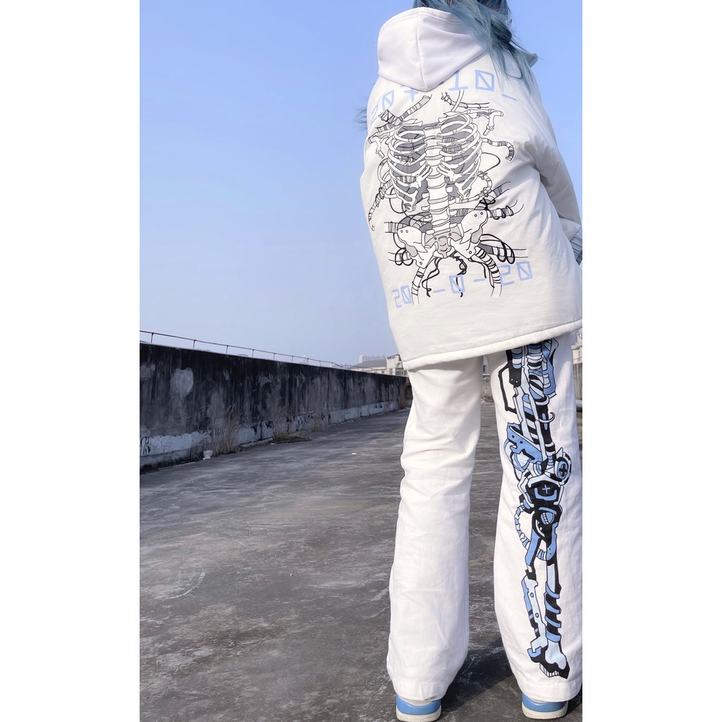 Quần dài ống rộng thiết kế lưng cao thời trang mùa hè cho nữ