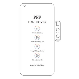 Dán dẻo PPF Find X2 Pro - Find X2 mặt trước - Tặng cường lực camera
