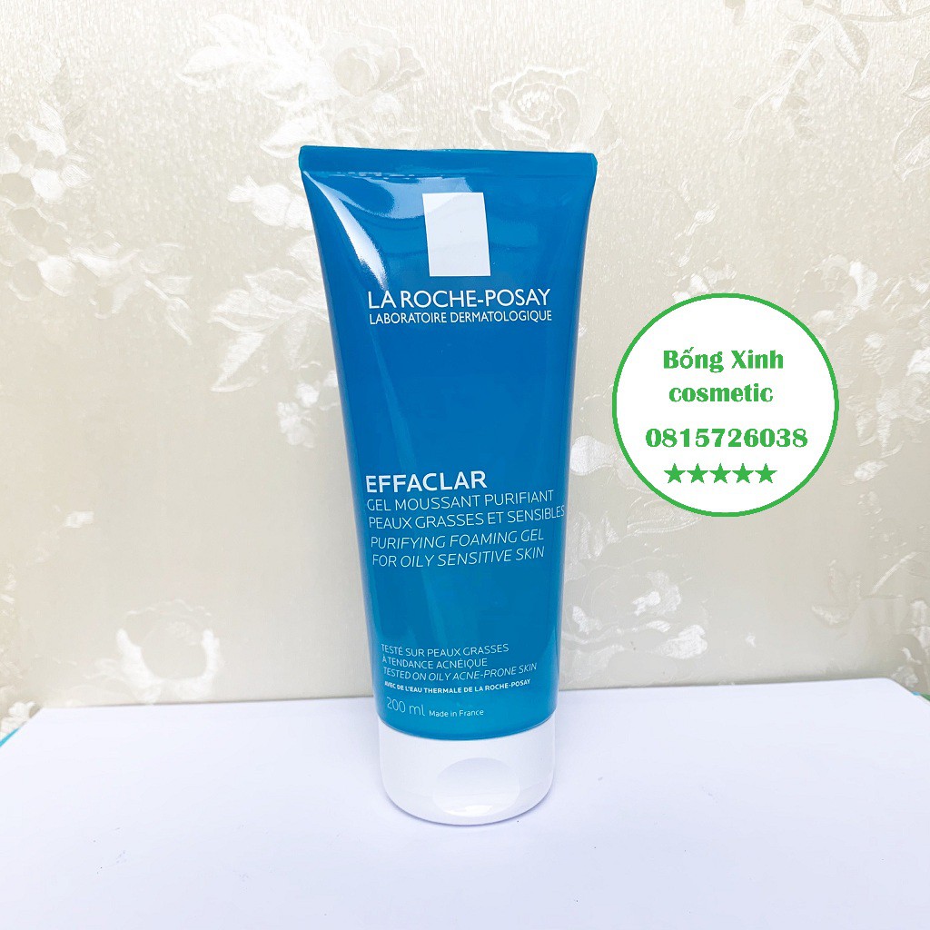 Sữa Rửa Mặt Cho Da Dầu Mụn, Nhạy Cảm - La Roche-Posay Effaclar Purifying Foaming Gel | BigBuy360 - bigbuy360.vn