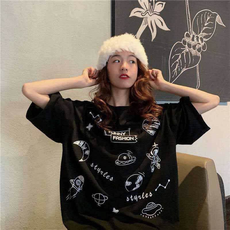 Áo thun tay lỡ Unisex FUNNY PHI HÀNH GIA