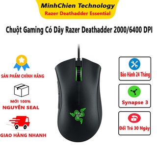 Chuột Gaming Có Dây Razer Deathadder 2000DPI- Deathadder Essential 6400DPI HÀNG CHÍNH HÃNG