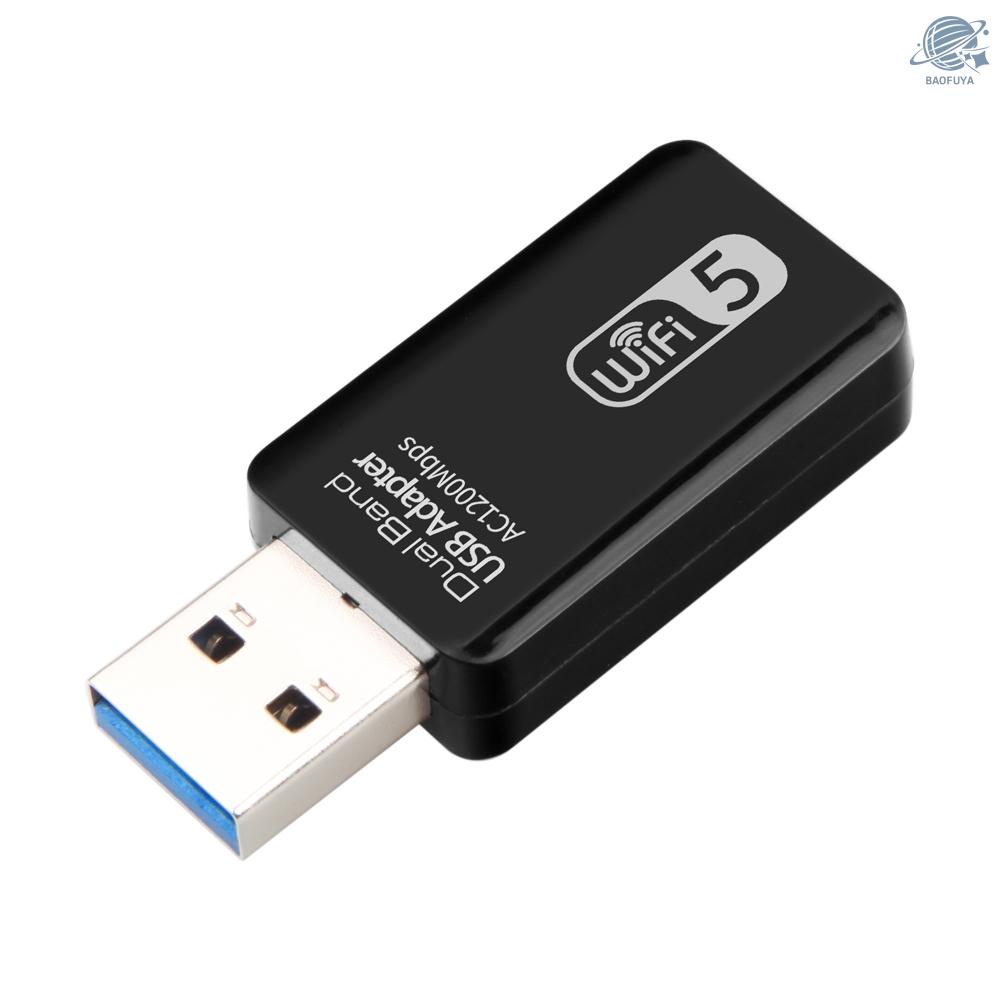 Usb Wifi Không Dây Ac1200 Usb 3.0 2.4ghz / 5.0ghz Ethernet 802.11ac Cho Laptop / Pc | BigBuy360 - bigbuy360.vn