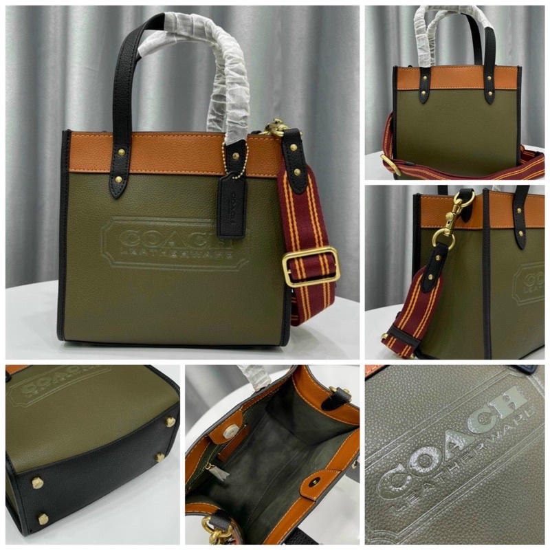 Túi C0ach Field Tote 22 da thật