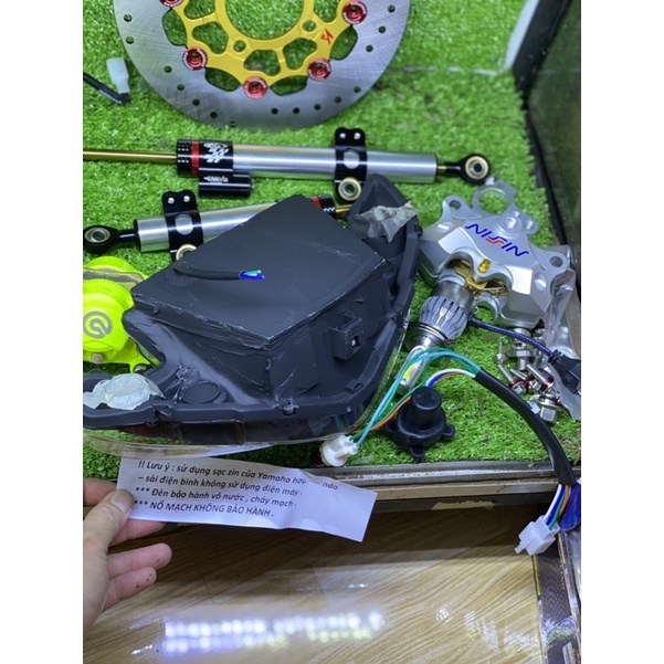 Choá đèn sirius màu đen huyền bí choá 2 tầng