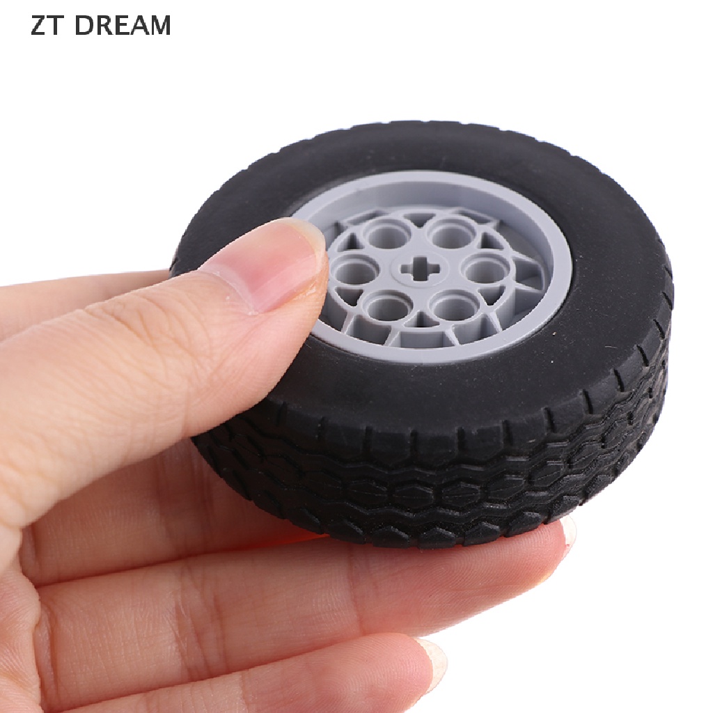 ZTD Technic Parts for Lego Kits Tire Wheel Hub RC Car Building Blocks Model Sets DIY 07
