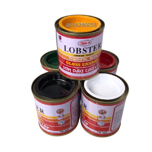 Sơn dầu LOBSTER dùng cho gỗ, kim loại 70ml