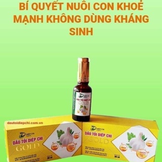 Combo dầu tỏi diệp chi gold+ thẻ 20k