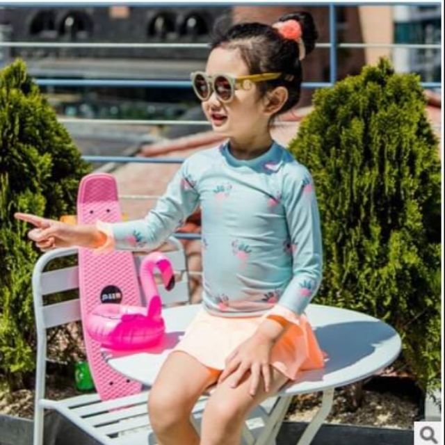 (có sẵn) Bikini dài tay cho bé gái, đồ bơi bé gái