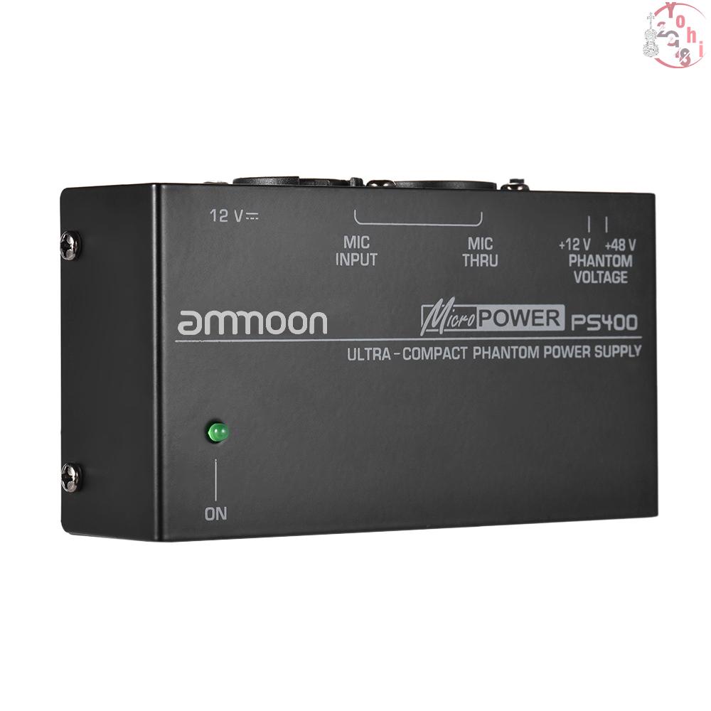 Bộ Nguồn Micro Ammoon 12v + 48v