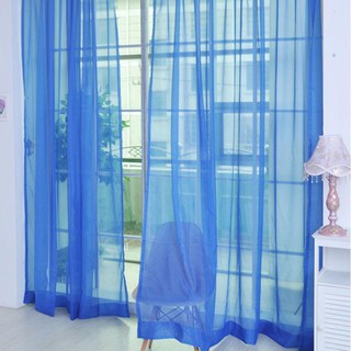 Rèm cửa voan nhiều màu trang trí nhà