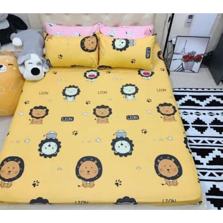 [XẢ KHO+FREE SHIP] Ga chống thấm họa tiết  hoa văn, cotton 1,6mx2m và 1,8mx2m 2m2m2