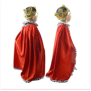 Halloween trẻ em vua biểu diễn trang phục phù hợp với hoàng tử