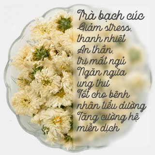 Trà hoa bạch cúc thanh nhiệt