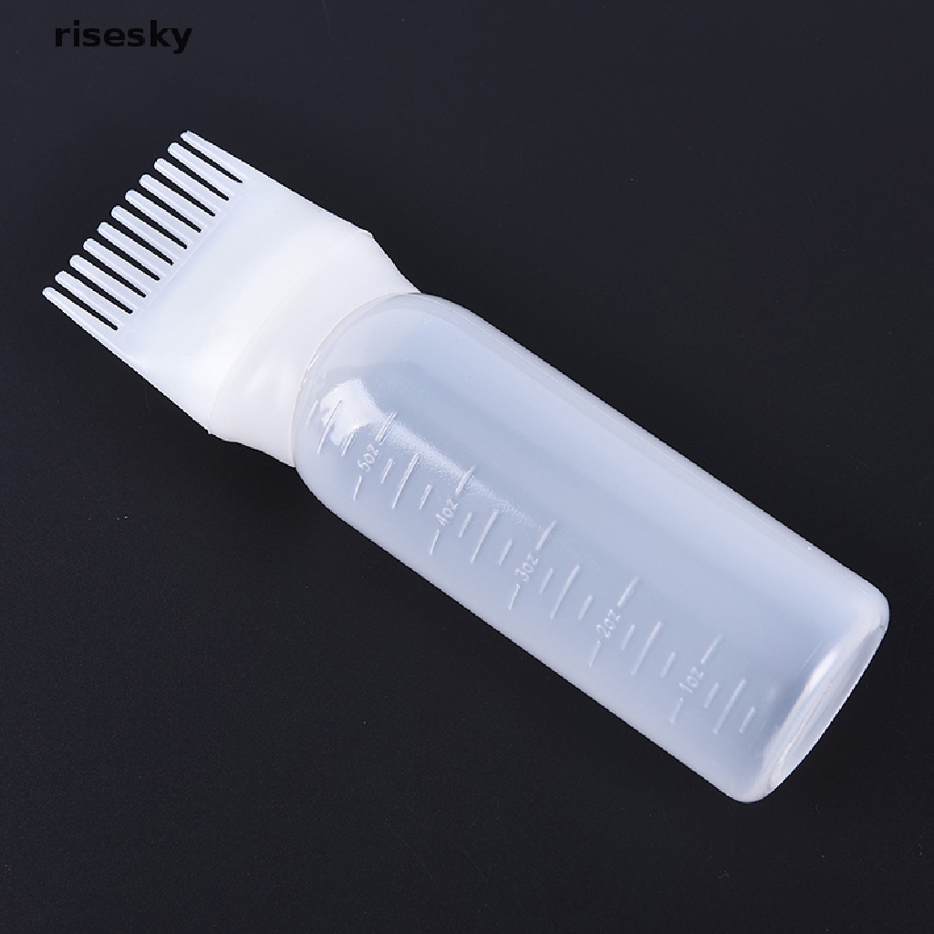 Bình Đựng Thuốc Nhuộm Tóc 120ML Có Lược Chải Tiện Dụng ♨Trên đó
