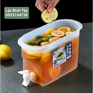 BÌNH ĐỰNG NƯỚC - HOA QUẢ 3 LIT 5