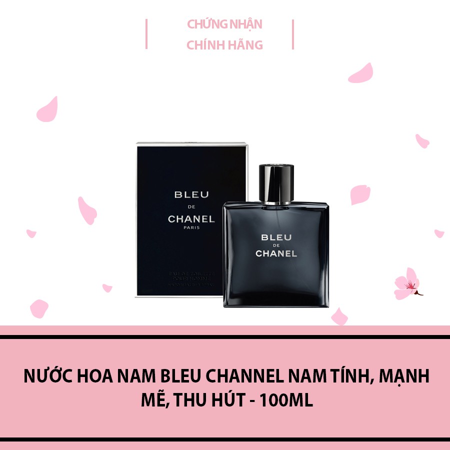 Nước Hoa Nam BLEU CHANNEL nam tính, mạnh mẽ, thu hút - 100ml